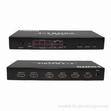 2x4/4-by-2 DVI/HDMI matrix with 4Kx2K